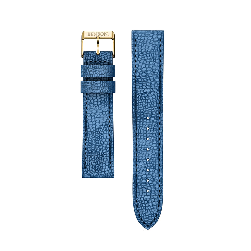 Blue Leather Strap | Benson Watches